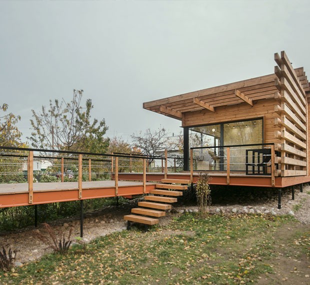 Винтовые сваи для террасы или веранды в Агидели