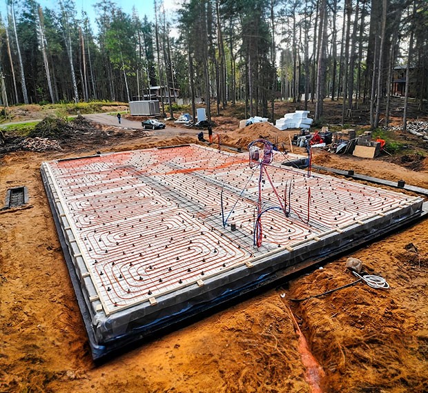 Утепленный финский фундамент в Агидели